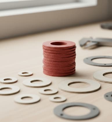 Vantagens da arruela de fibra em relação a outros materiais